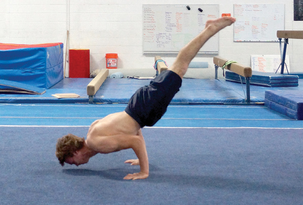 Handstand Chest Roll
