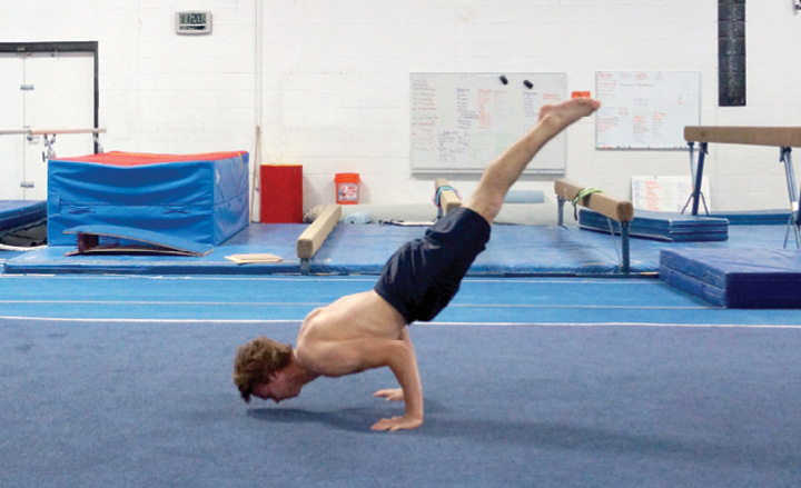 Handstand Chest Roll End