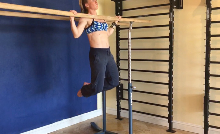 Wide Grip Pull-Up End