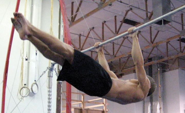 Half Front Lever Pull End