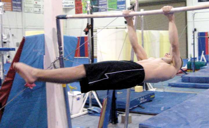 Circle Front Lever Pull Beginning