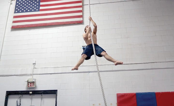 Rope Climb End