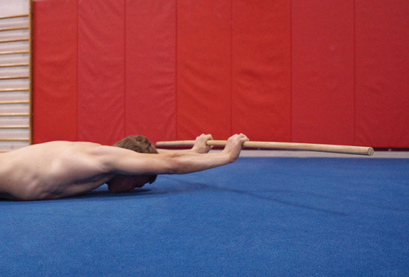 Prone Weighted Flexion