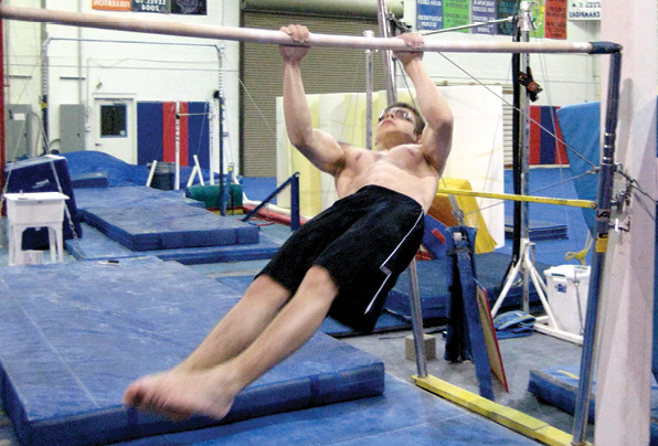 Circle Front Lever Pull