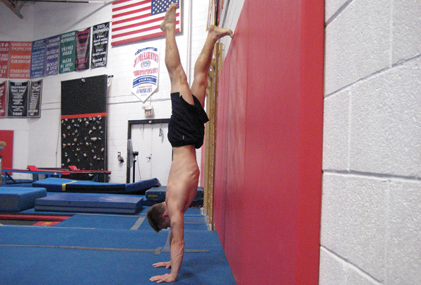 Partial Wall Handstand Rep