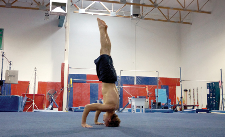 Free Headstand Push-Up End