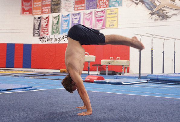 Standing Pike Press Handstand