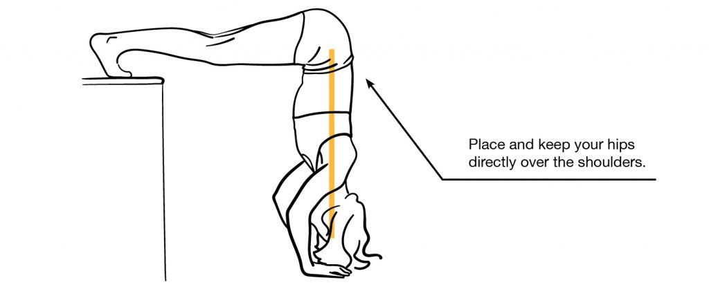 box headstand push-up