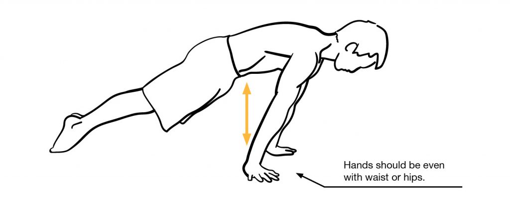 pseudo planche push-up