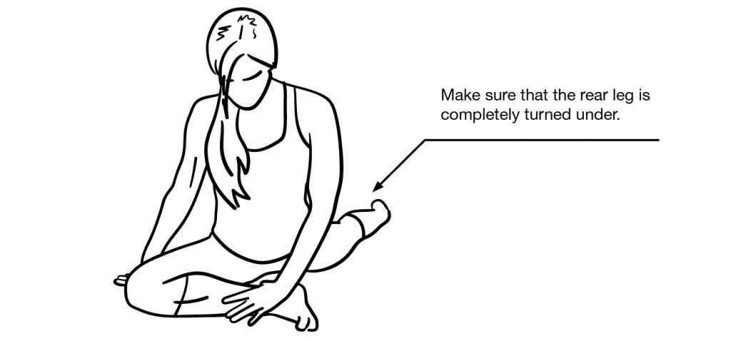 kneeling piriformis most intense piriformis stretch