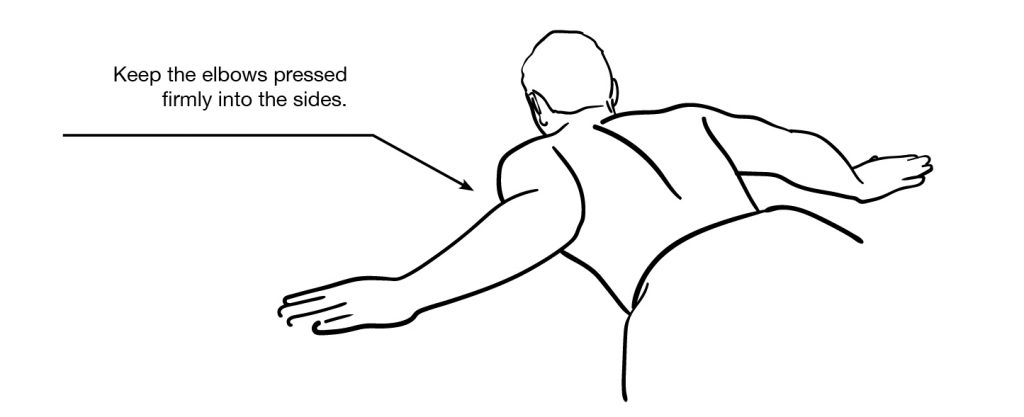 prone w retraction mobility drill for scaps