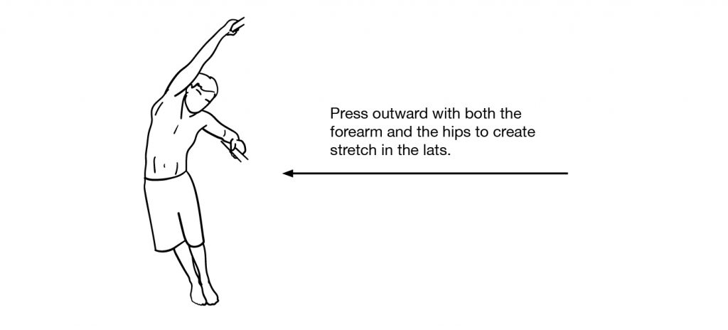 side lat stretch