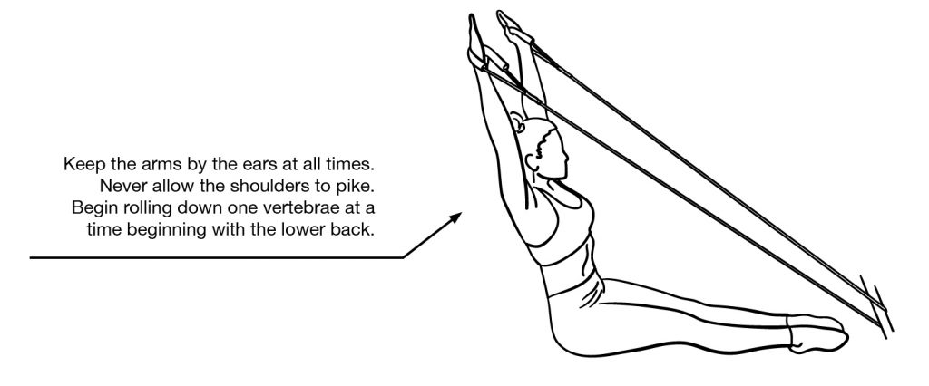 Supine Thoracic Band Pull