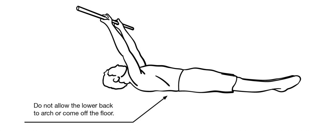 Supine Weighted Flexion