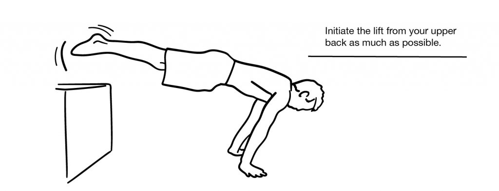 Elevated Planche Lean Bounce