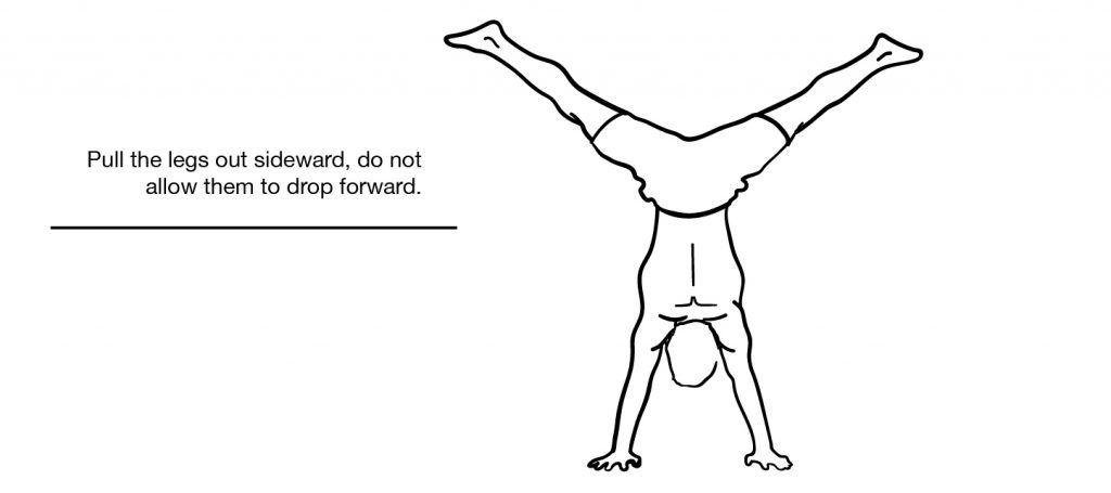 Free Handstand Straddle