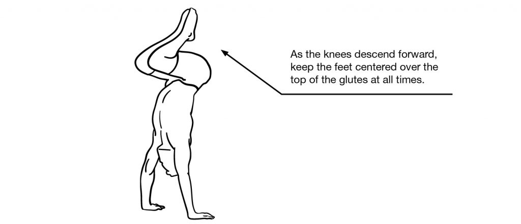 Free Handstand Double Leg Tuck