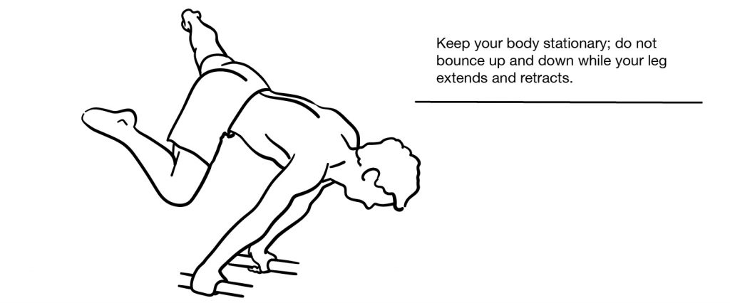 Open Planche Single Leg Extension