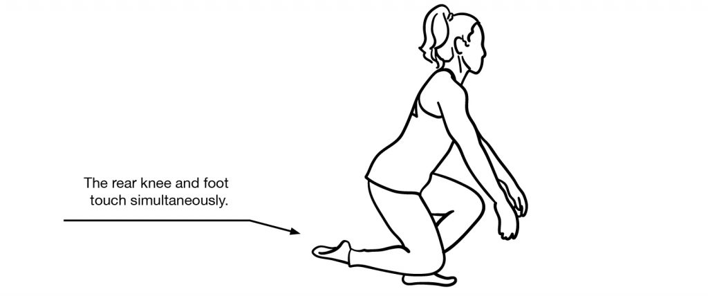 Speed Skater Squat