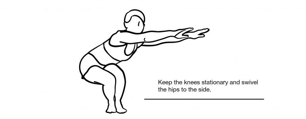 Skier squat