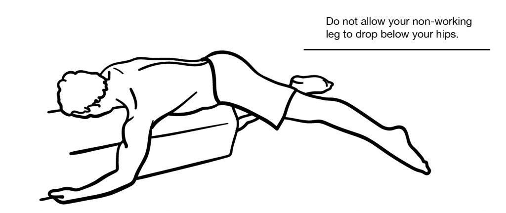 straddle donkey kick