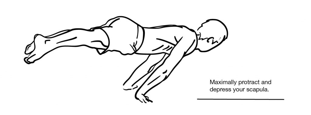 Straddle Planche
