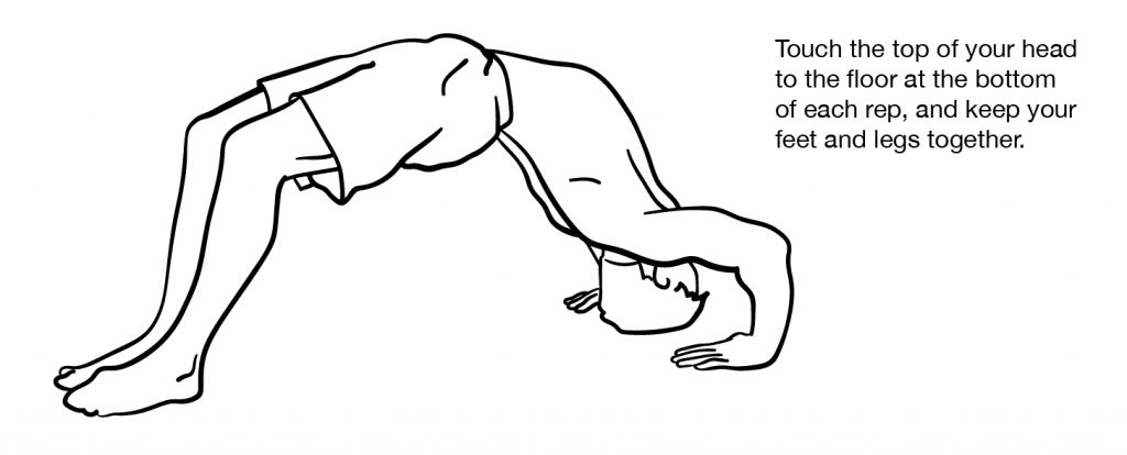 Bridge Push-Up