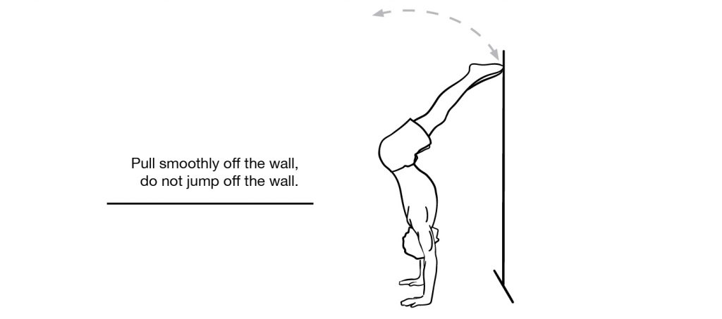 Partial Pike Press Handstand