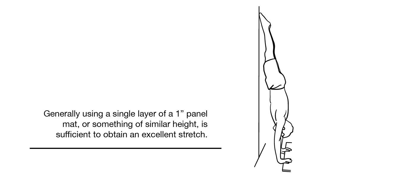 Elevated Pronated Wrist Flexor Stretch